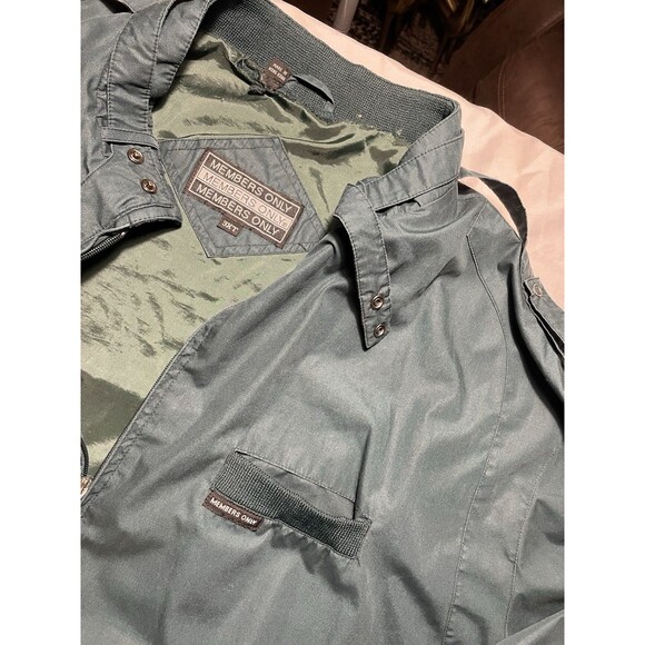 Members Only Bomber Jacket Mens 3XT Zip Up - Picture 2 of 7